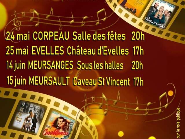 Concert à Meursault Atout Coeur refait son cinéma