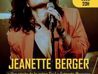 Concert de Jeanette BERGER et Jyha en première partie