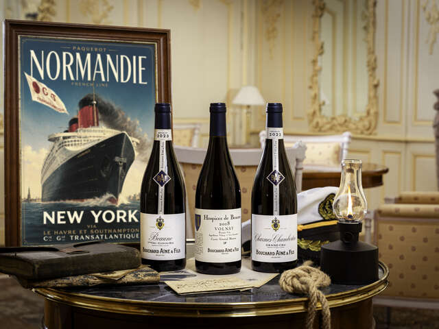 Bouchard Ainé & Fils, Vente des Vins 2026 - Embarquez à bord du Normandie - Visite & dégustation d'exception