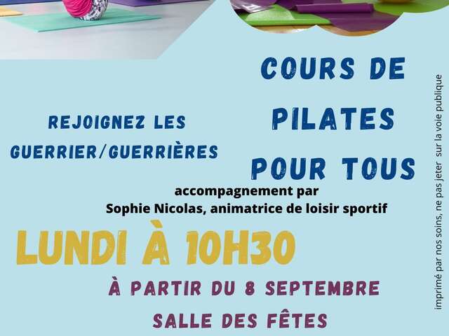 Cours de Pilates