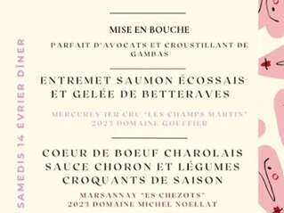 Soirée de la Saint-Valentin au Wine Not