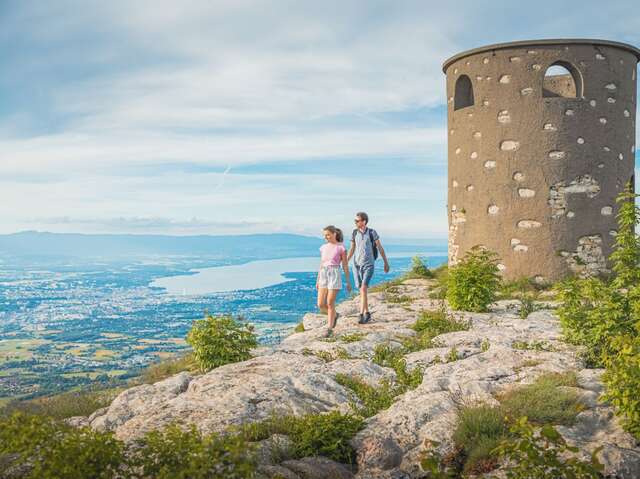 Boucle pédestre : Le Grand Piton, point culminant du Salève