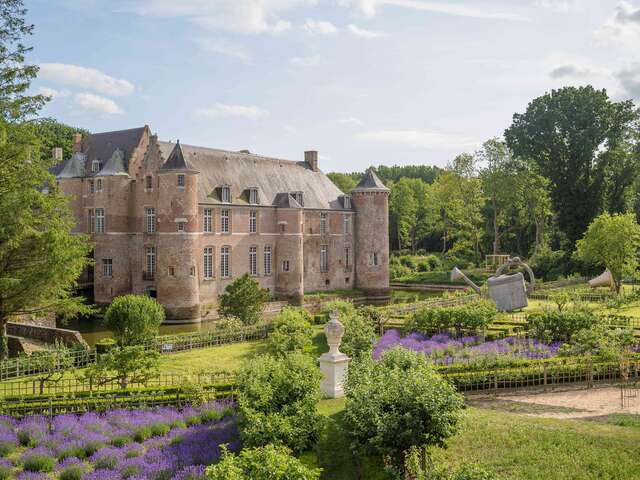 Jardin du château d'Esquelbecq