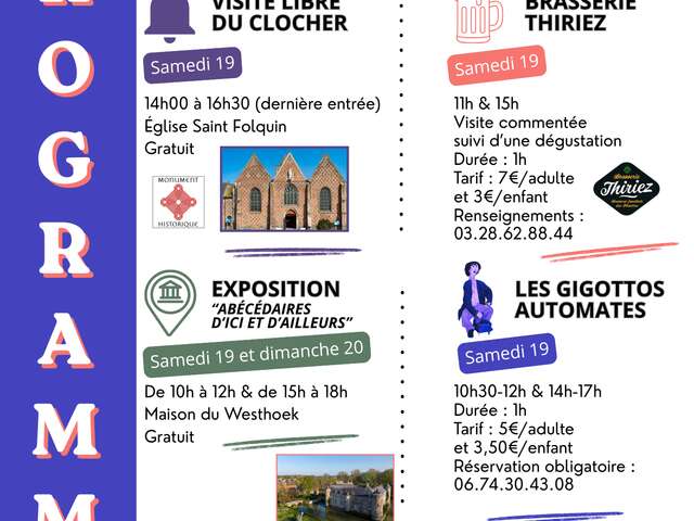 Les Journées Européennes du Patrimoine à Esquelbecq
