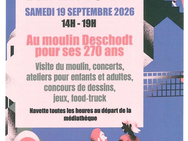 Les 270 ans du moulin Deschodt