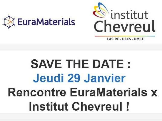 Rencontre EuraMaterials et Institut Chevreuil le jeudi 29 janvier 2026