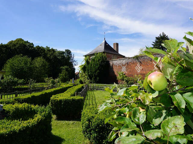Jardin du château d'Esquelbecq