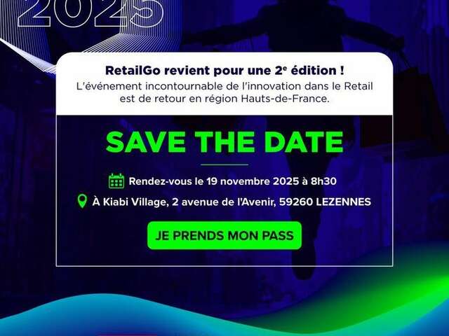 2ème édition de l'événement Retail Go le 19 novembre 2025,