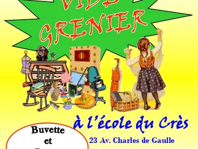 Vide-grenier Ecole du Crès