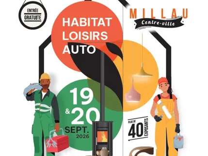 Foire de l'Habitat, des Loisirs et de l' Auto - Centre ville de Millau