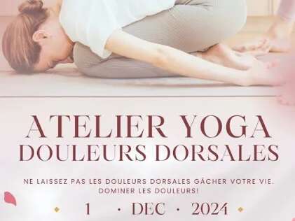 Atelier yoga douleurs dorsales - Leti Yoga