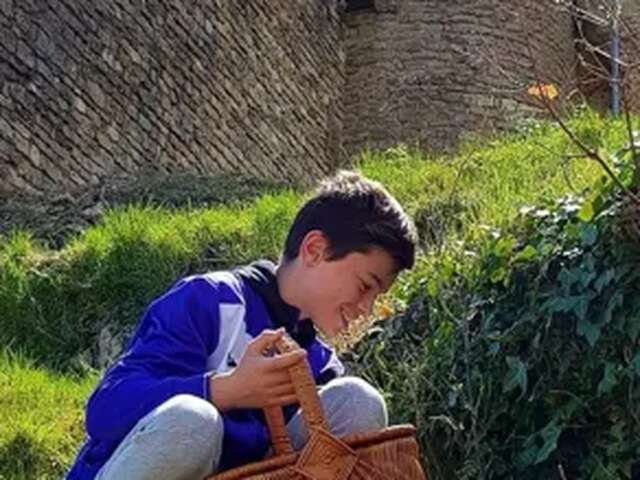 Chasse aux oeufs au château de Peyrelade