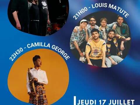 1 soirée = 3 concerts :  In Spirit + Louis Matute + Camilla George  - Millau Jazz Festival