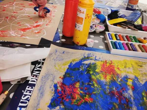 Visite/atelier autour de l'exposition temporaire : "Art abstrait".