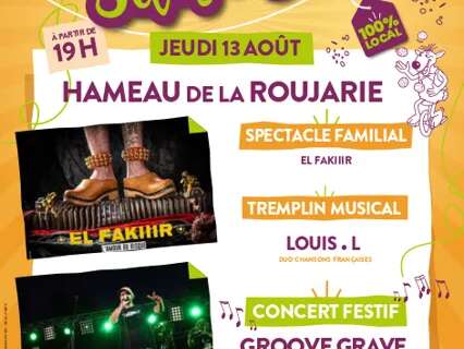 Festival Sites & Sons 2026 - 13 août - Hameau de la Roujarie -