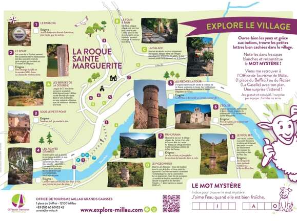 Jeux de piste papier, familial et en autonomie - La Roque-Sainte-Marguerite & Saint-Véran