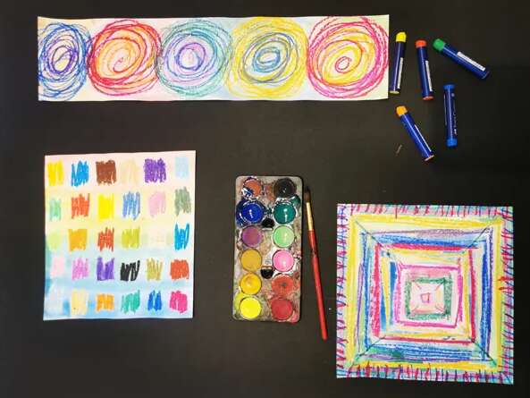 1er dimanche du mois : atelier "Motifs et couleurs abstraites"