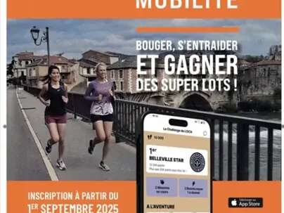 Challenge mobilité sur Millau