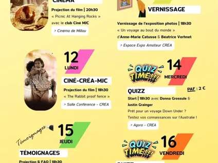 Semaine australienne à Millau