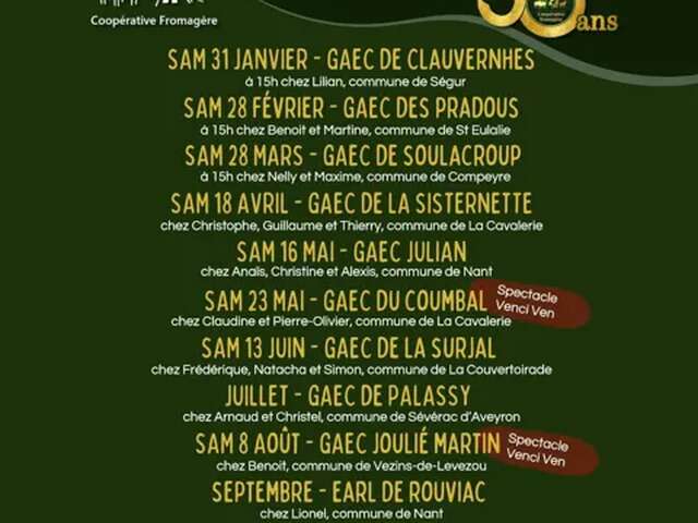 Visite de ferme - 30 ans des Bergers du Larzac