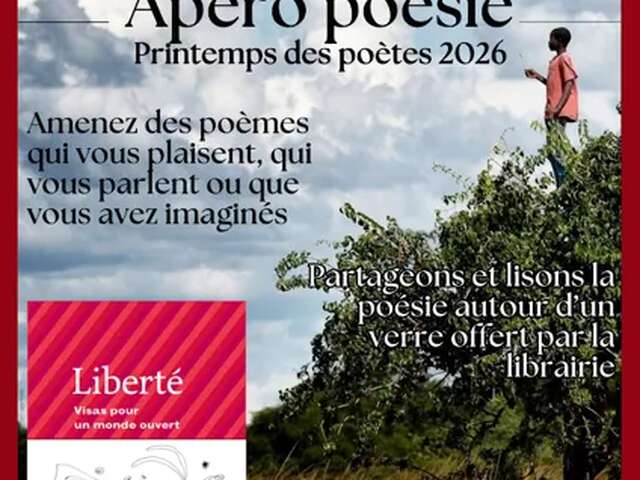 Apéro poésie "printemps des poètes "- librairie Syllabes