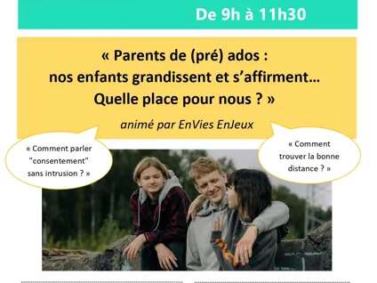 P'tit déj' parentalité sur les ados - Collectif Parentalité
