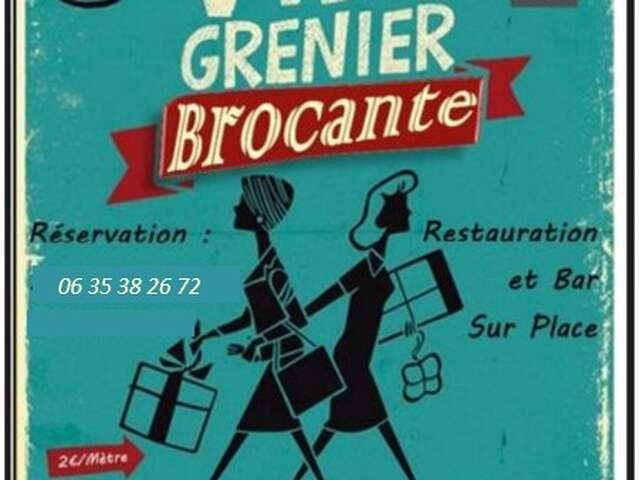 Brocante vide grenier du DOMINO