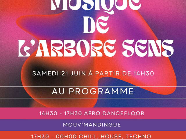 Fête de la musique - L'arboré Sens
