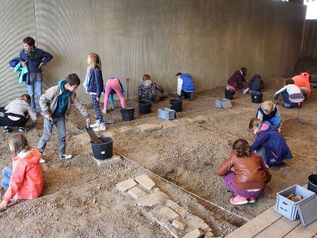 Arkéos - Atelier en famille : C'est quoi ce chantier ?!