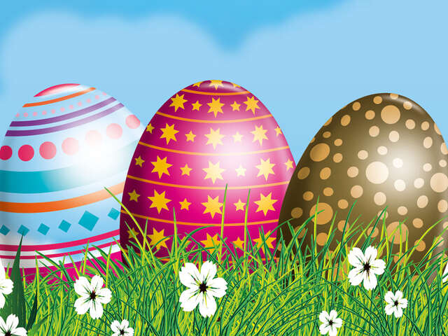 Chasse aux oeufs de Pâques