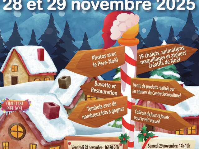 Marché de noël solidaire à Loon-Plage