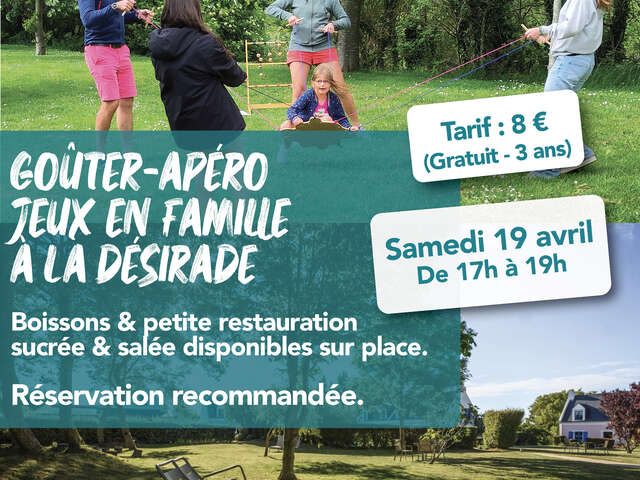 Gouter - Apéro & Jeux - Parc La Boussole