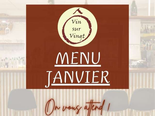 Menu du mois (O vin sur vingt)