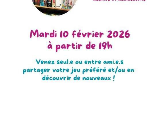 Soirée Jeux