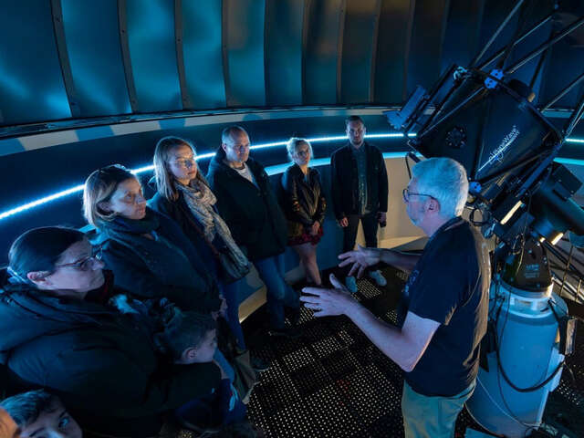 Orionis, planétarium du Douaisis - Les nuits de l'équinoxe - Visite de l'observatoire