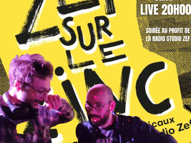 Soirée en direct radio studio ZEF