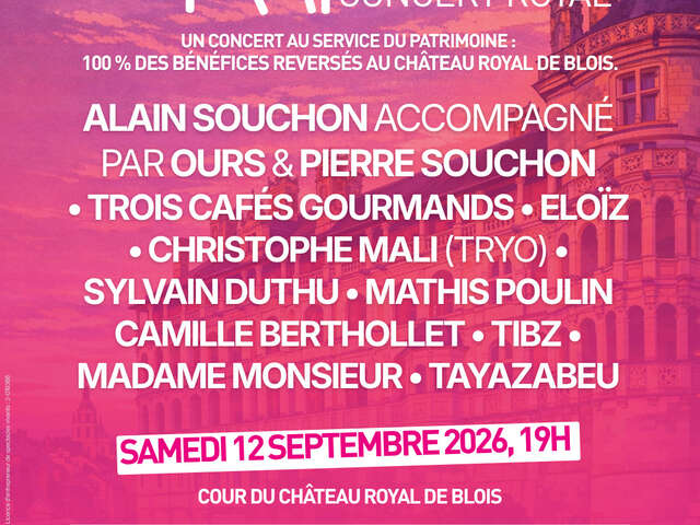 Grand concert royal au Château