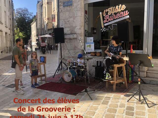 Quand l'Hôte Bureau fête la musique