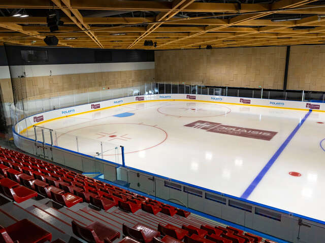 Patinoire Polarys - Peinture sur glace