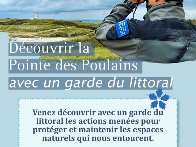 Découvrir la Pointe des Poulains avec un garde du littoral