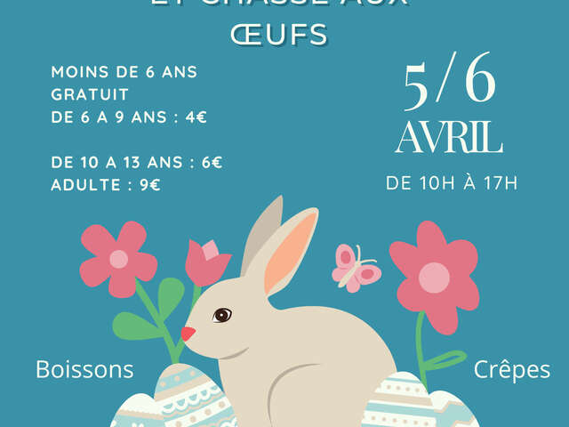 Chasse aux œufs à Villesavin