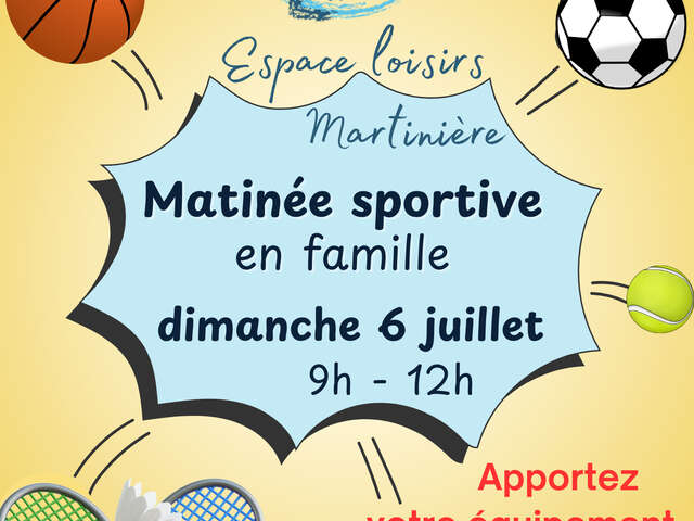 Matinée sportive en famille