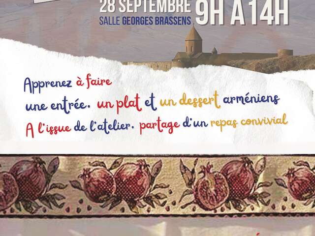 Atelier Cuisine Arménienne