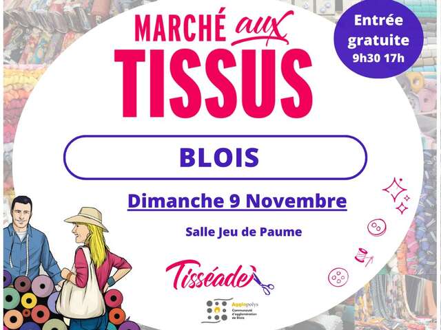 Marché aux tissus