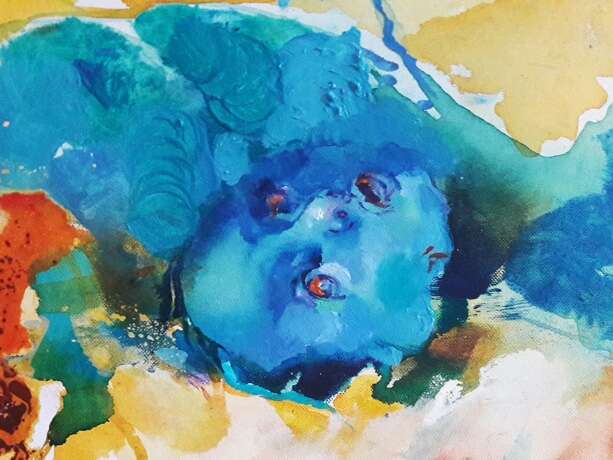 Résidence artistique de la peintre Lesya Ortynska
