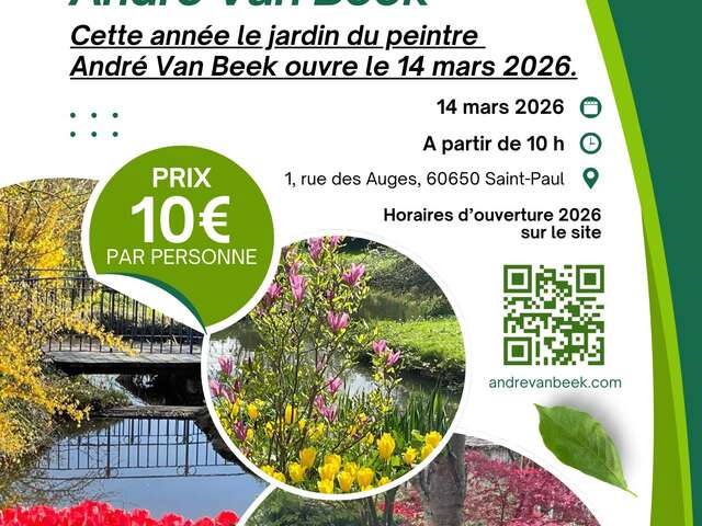 Ouverture du jardin André Van Beek