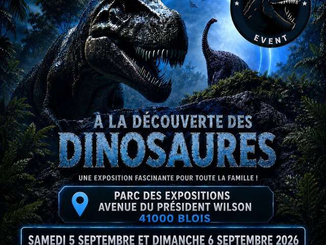 Exposition « À la découverte des dinosaures »