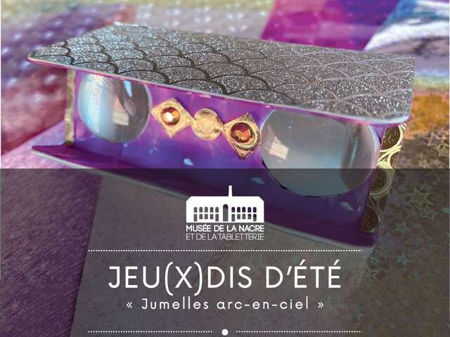 Les jeu(x)dis d'été : atelier jumelles arc-en-ciel