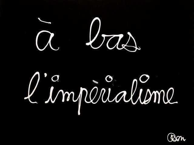 « À bas l’impérialisme ! »