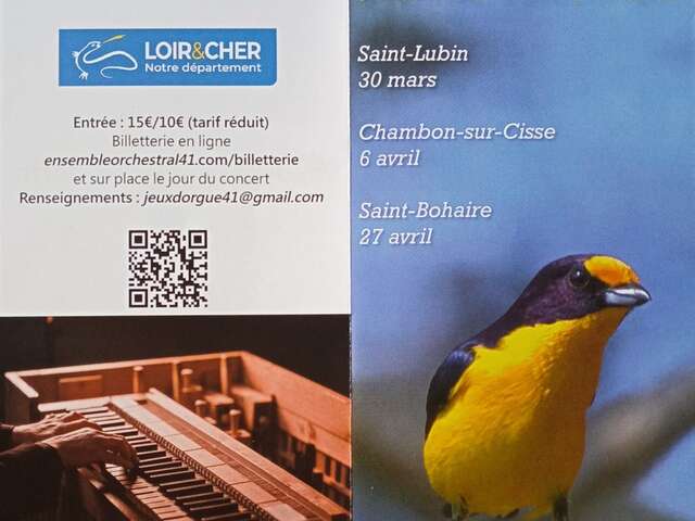 Festival Orgue en Cisse : Saint-Bohaire